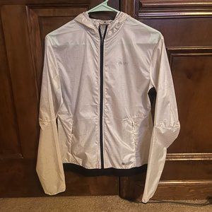 Women's Craft Sports Lumen Windbreaker Black and White Jacket